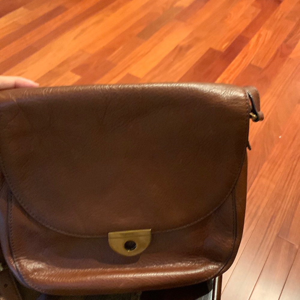 Fossil leather bag